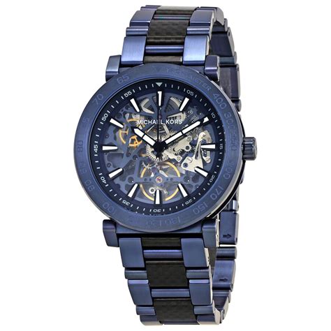 michael kors skeleton watch mens|michael kors unisex watches.